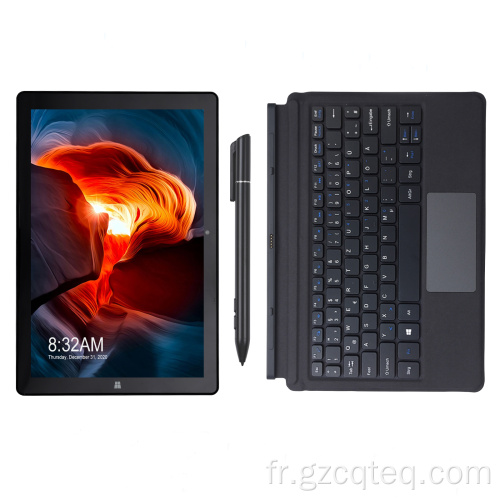 Tablette 2 en 1 avec clavier et stylet